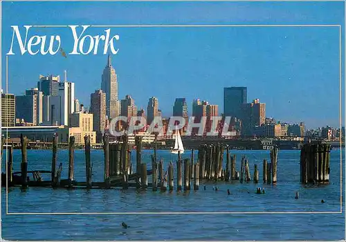 Moderne Karte New york skyline of manhattan