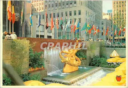Cartes postales moderne New york city rockeffelller center