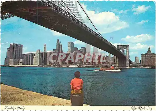 Cartes postales moderne New york brooklyn bridge