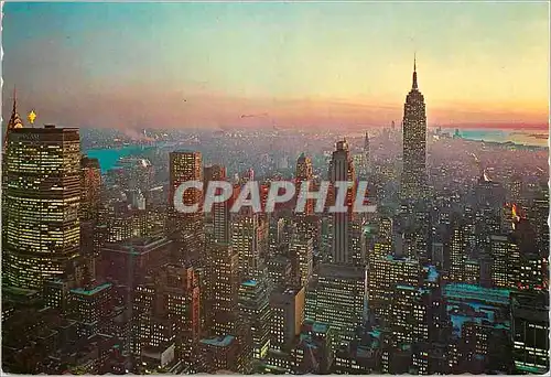 Cartes postales moderne Panorama of the new york city skyline
