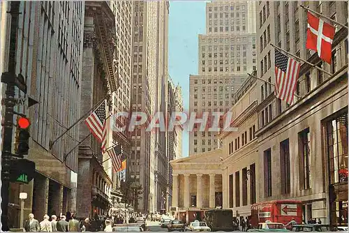 Cartes postales moderne New york city financial district