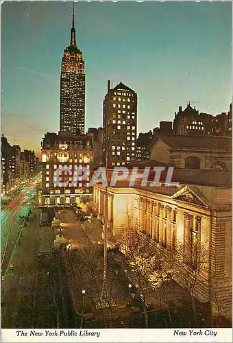 Cartes postales moderne The New York Public Library