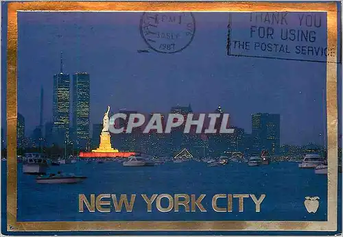 Cartes postales moderne New York A view of New York Harbor