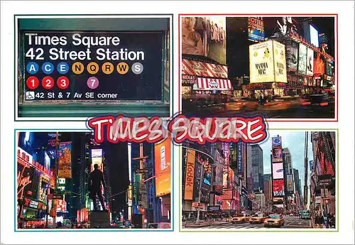 Cartes postales moderne New York City's world famous Times Square