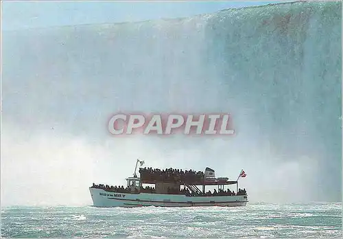 Moderne Karte La maniere la plus passionante de voir Niagara Falls est a bord le bateau Maid of The Mist de re