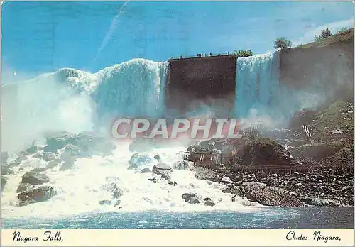 Moderne Karte Niagara Falls Chutes Niagara