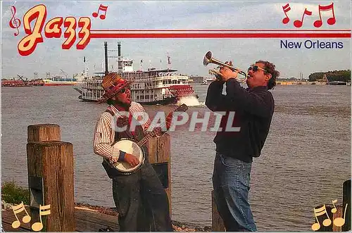 Cartes postales moderne New Orleans Jazz