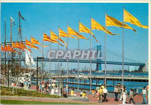 Cartes postales moderne Philadelphia Pennsylvania Along the Delaware River waterfront