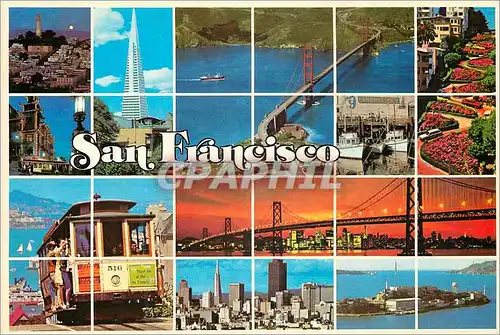 Cartes postales moderne San Francisco A Window on San Francisco
