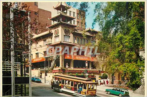 Moderne Karte San Francisco Chinatown