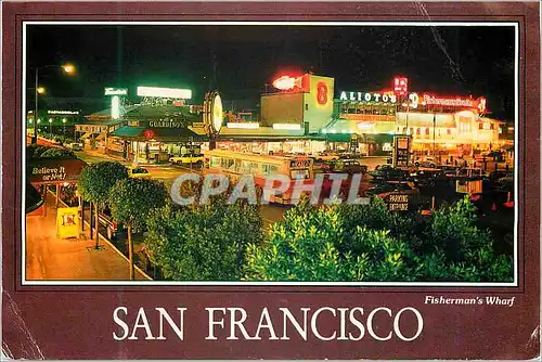 Cartes postales moderne San Francisco Fisherman's Wharf