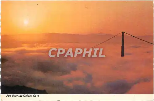Moderne Karte San Francisco The Sun and the Fog