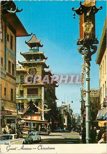 Cartes postales moderne San Francisco Grant Avenue Chinatown