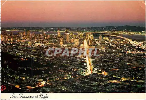 Cartes postales moderne San Francisco at night