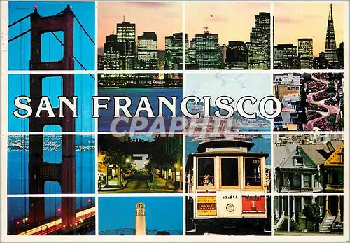 Cartes postales moderne San Francisco Tramway