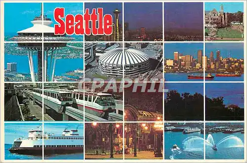 Cartes postales moderne Seattle Washington