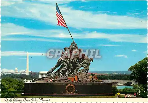 Moderne Karte US Marine Corps War Memorial