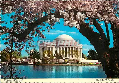 Moderne Karte Jefferson Memorial