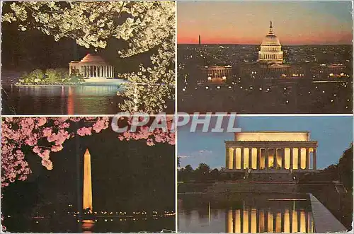 Cartes postales moderne Washington at Night