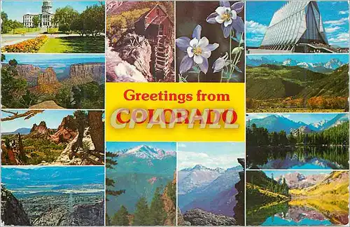 Cartes postales moderne Colorado