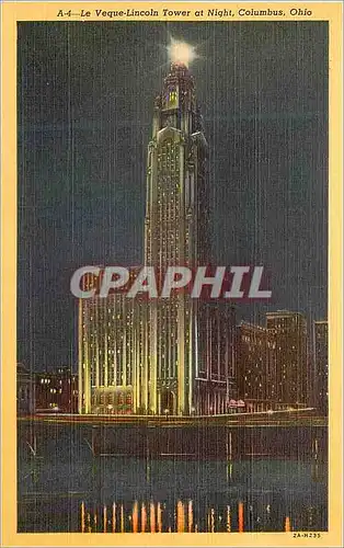 Cartes postales Le Vegue Lincoln Tower at Night  Columbus Ohio