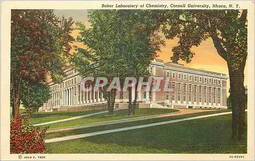 Cartes postales Baker Laboratory of Chemistry Cornell University Ithaca
