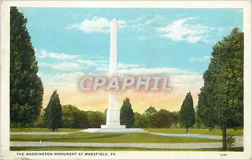 Ansichtskarte AK The Washington Monument At Wakefield