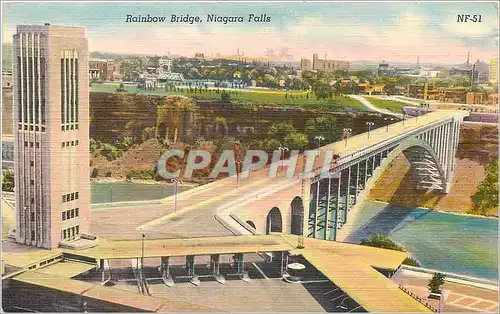 Ansichtskarte AK Rainbow Bridge Niagara Falls