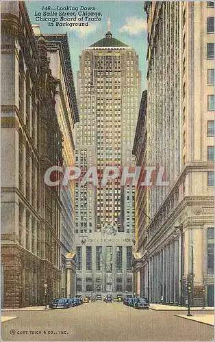 Cartes postales Chicago Board of Trade in Background