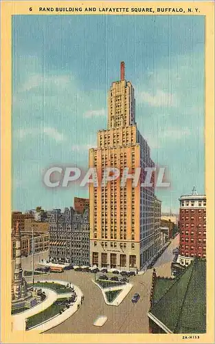Cartes postales Band Building and Lafayette Square Buffalo