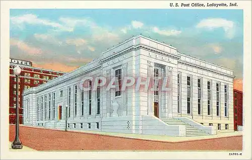 Cartes postales U S Post Office Lafayette Ind