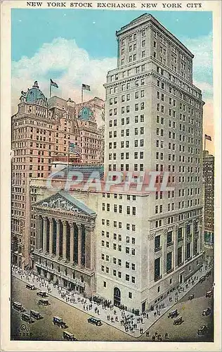 Cartes postales New York Stock Exchange New York City