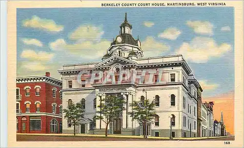 Ansichtskarte AK West Virginia Martinsburg Berkeley County Court House