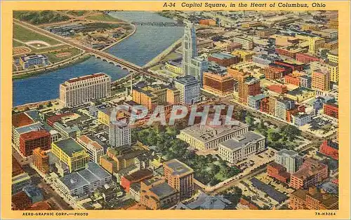 Cartes postales Ohio Capital Square in the Heart of Columbus