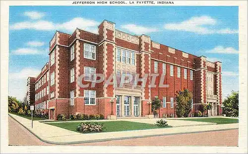 Ansichtskarte AK Indiana La Fayette Jefferson High School