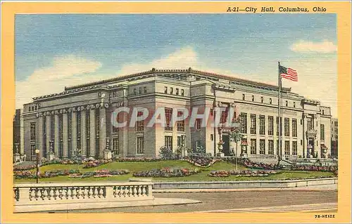 Cartes postales Ohio Columbus City Hall