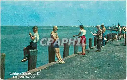 Cartes postales Ste Flavie Que Cabines Elisabeth II