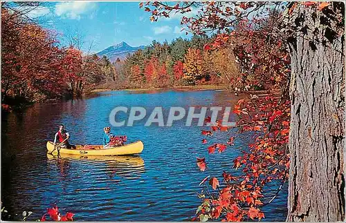 Cartes postales Canoeing on an Autumn Day
