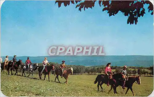 Cartes postales Pennsylvania Riding in the Beautiful Pocono Mountains of Pennsylvania