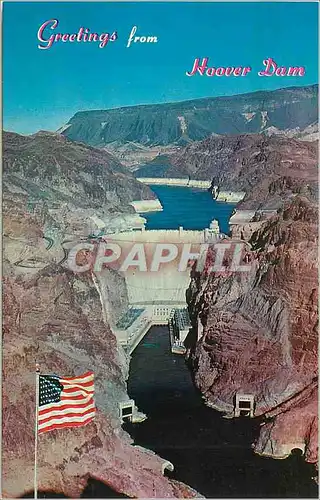 Ansichtskarte AK Hoover Dam