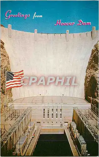 Ansichtskarte AK Hoover Dam