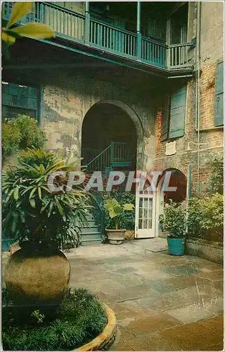 Cartes postales moderne New Orleans Brulatour Courtyard