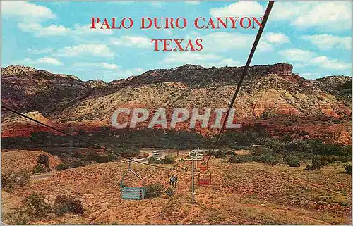 Moderne Karte Palo Duro Canyon Texas