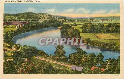 Cartes postales moderne Muskingum River Marieta Ohio