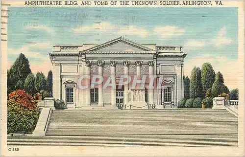 Cartes postales moderne Amphitheatre BLDG and Tomb of the Unknown Soldier Arlington