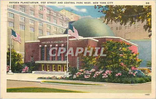Cartes postales moderne Hayden Planetarium 81st Street and Central Park West New York City