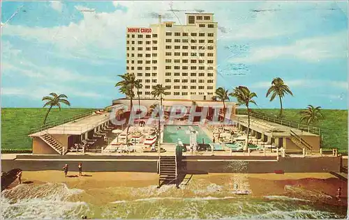 Moderne Karte Florida Miami Beach