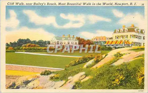 Cartes postales Cliff Walk near Bailey's beach Most Beautiful Walk in the World Newport