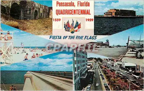 Cartes postales moderne Pensacola Florida Avion Aviation