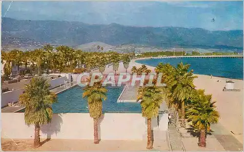 Moderne Karte California Municipal Swimming Pool (Los Banos del Mar)